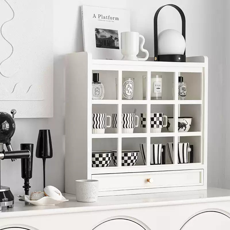 Japanese-inspired mug rack