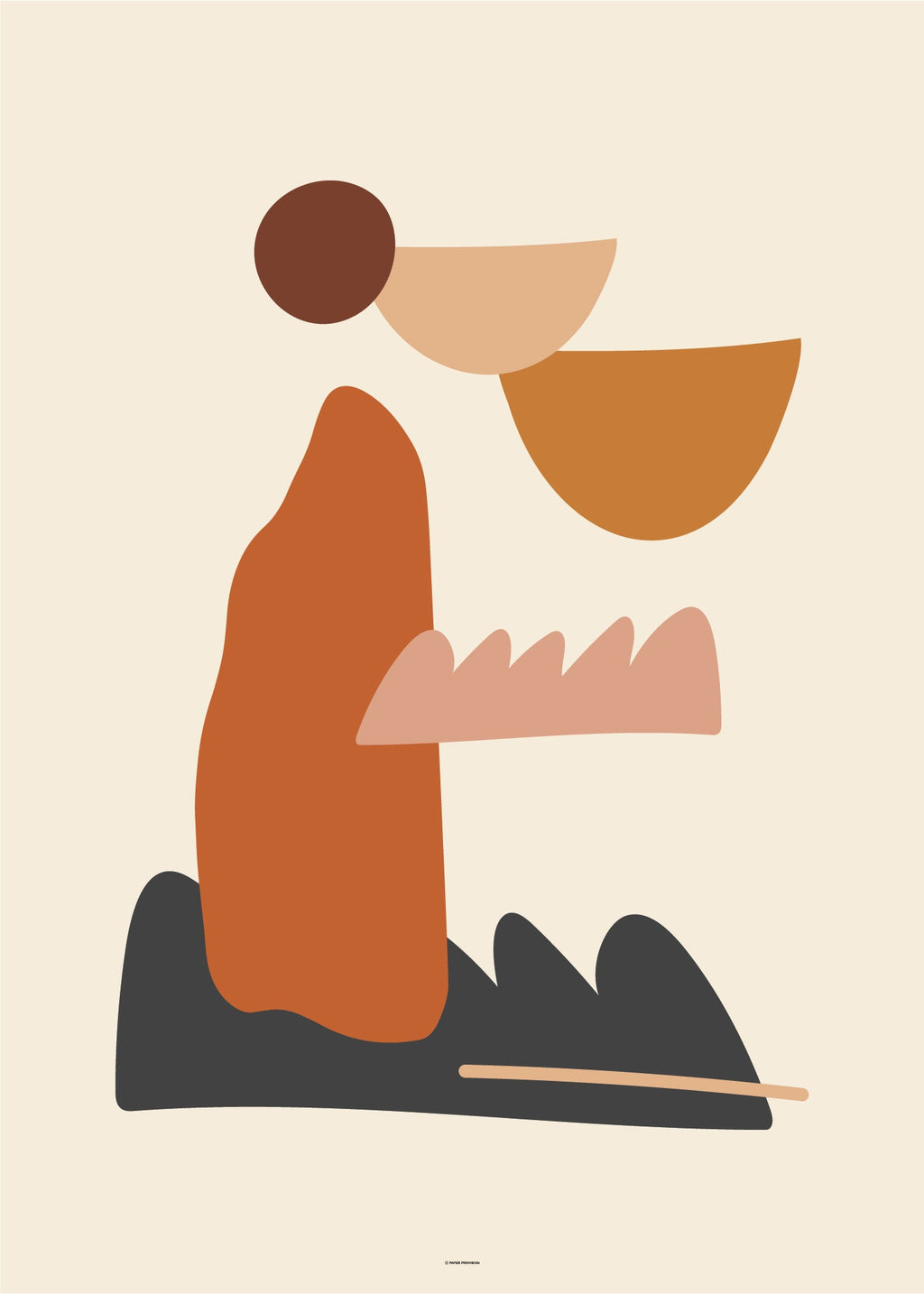 Abstract Organic Composition IX