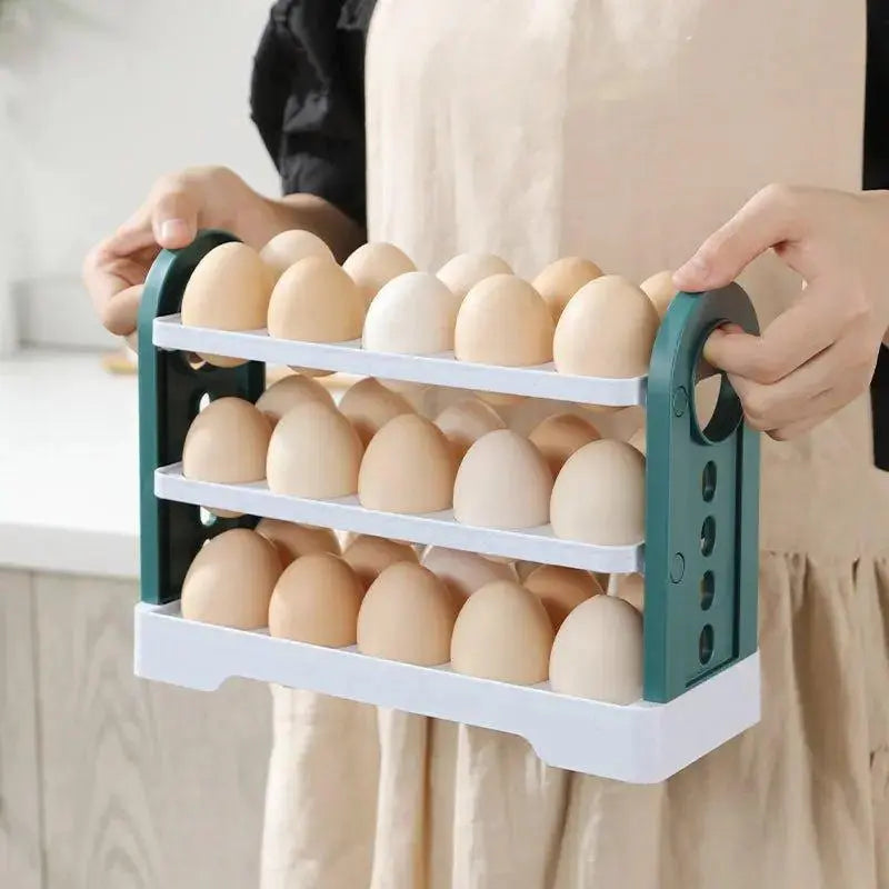 Egg Organizer with Flip Design