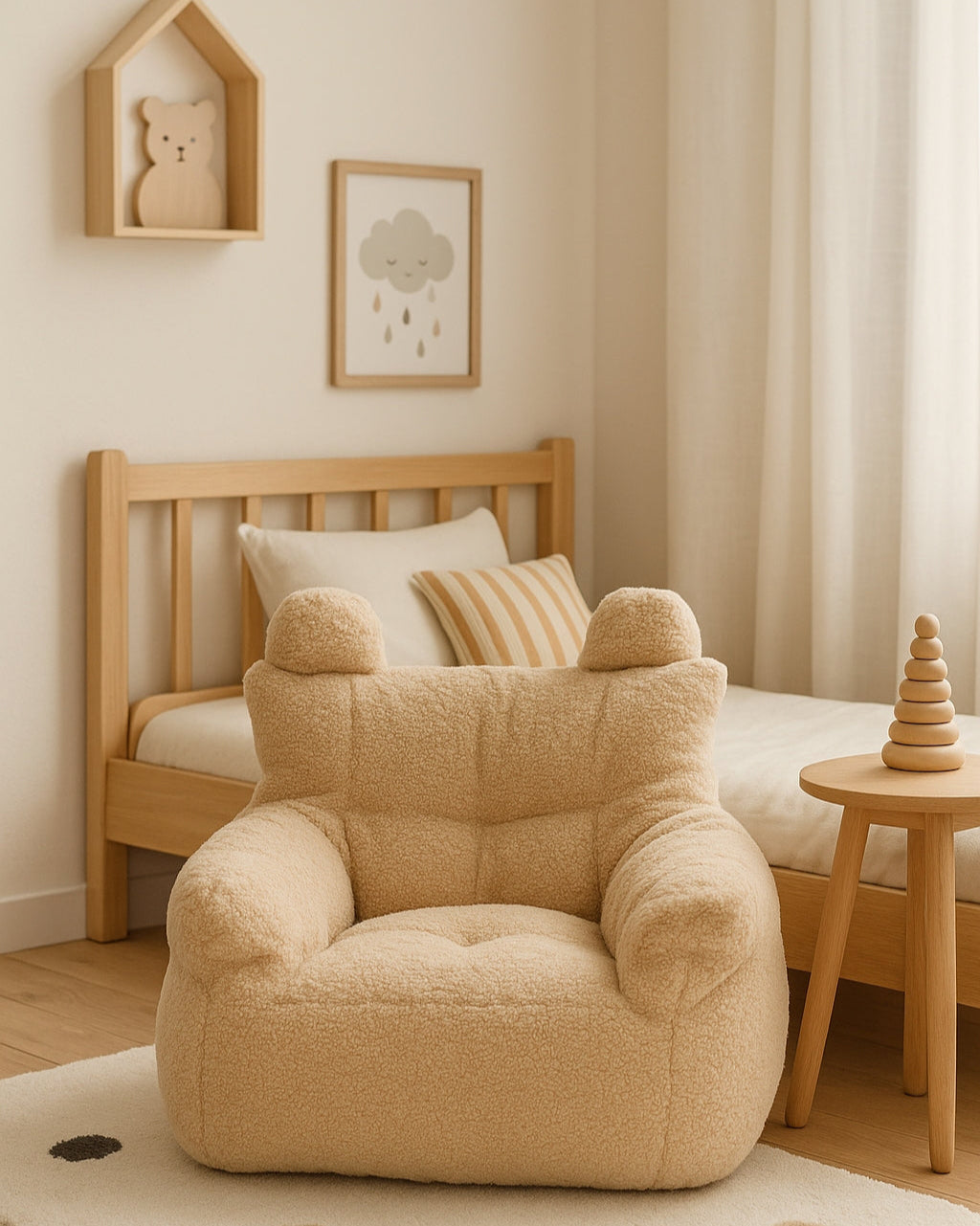 Bear Shaped Lazy Sofa Bean Bag