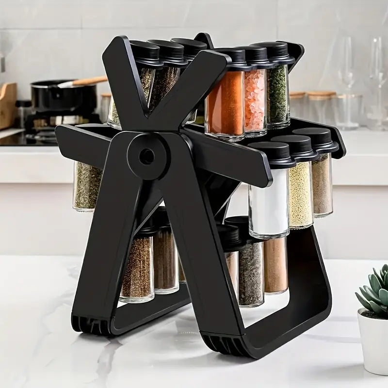 Revolving Spice Rack Set