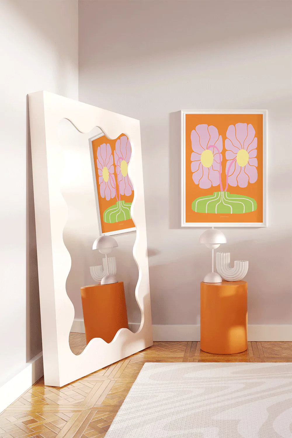 Retro Flower Market 06